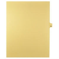 Mark Maker Legal Tabs - Letter Size - Buff - 1/25th cut - 25 tabs per package - 5 packages Pack - Number 186-Buff Single Tabs