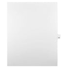 Mark Maker – Onglets séparateurs juridiques blancs, 1/25 onglets, format lettre, sans trous, numéro 114, 25/paquet-Onglets séparateurs blancs, 1/25 onglets