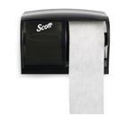 Scott Essential Single Roll Toilet Paper Dispenser - Black-Compatible with two standard coreless toilet paper rolls