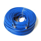 Speedex Cat5e 24AWG 150 FT UTP Ethernet Bare Copper Network Cable, Blue-High density polyethylene insulation