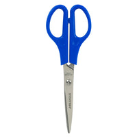 Merangue 6-3/4" Pointed Tip Scissors - Blue - 12 Pack-6-3/4" pointed tip scissors for precise and smooth cutting