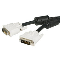 StarTech DVI, D Dual Link Cable, M/M, 50 Ft.-Overcomes limitations of shorter-length cables with a 50ft connection between DVI-D devices