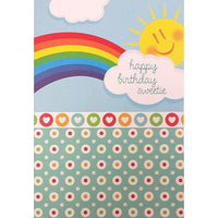 Rosedale 5-1/2" x 8" Juvenile Girl Birthday Greeting Cards And Envelopes, 12 Pack (15919)-Printed on premium uncoated card stock