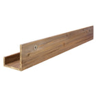 kieragrace Muskoka Pugh Shelf - Walnut, Ledge, 36" x 5" x 5"-Holds a maximum of 12lbs