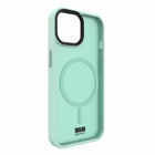 Blu Element Chromatic Cloud MagSafe iPhone 16e/15/14/13 Case - Light Green-Extra camera protection