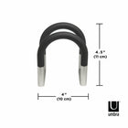 Umbra Swivel Squeeze Napkin Holder - Plastic, Metal - Nickel/Black - 3 Pack-4