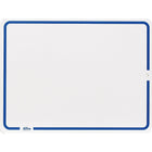Hilroy Double-Sided Dry-Erase Lapboard - 9" x 12"-Rounded corners which are safer for children