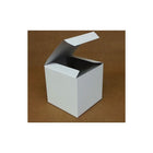 Wamaco - Boîte-cadeau nº 66, blanc, 6 x 6 x 6 (po), paquet de 100-Fabriqué à partir de matériel recyclé à 100 %, recyclable et biodégradable