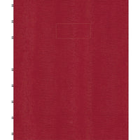 Blueline MiracleBind Hardcover Notebook, 9" x 7", Red Lizard-Like, 150 Pages-Twin wire binding with hard lizard-like cover
