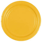 JAM Paper - Assiettes de fête rondes en papier - Petites - 7 po - Jaune - Paquet de 50-Couleur : jaune | Associez facilement le thème de votre fête avec des assiettes colourées