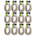 Time 4 Crafts 10mm Craft Rope, Pack of 12, 2m, White-Measurement: 6.5 ft. (2m) in length and 10mm in width