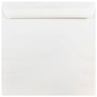 JAM Paper 10 x 10 Square Envelopes, White, 100 Pack (03992319B)-White
