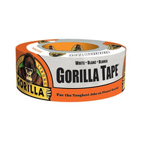 Gorilla Tape, White, 10 yards-10yd White Tape