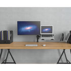 ShoppingAll Adjustable Dual Monitor & Laptop Mount Stand for Laptop up to 15.6" Monitors up to 32"-9