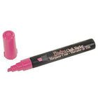 JAM Paper Marvy Uchida Liquid Chalk Marker Erasable Dustless - Chisel Tip - Hot Pink-Marker Tip: Chisel