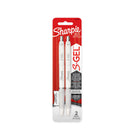 Sharpie S-Gel Gel Pens - 0.7mm - White Body - Black Ink - 2 Pack-Gel Retractable Pen