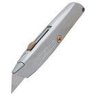 Stanley Bostitch Utility Knife-Features a lightweight, die-cast handle and a retractable blade with 3 positions