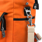 Lencca Mini Phlox Sac à Dos , Mignon Poids léger Mode Petit Sac à Dos, Orange-Messenger: Clipsez sa bandoulière rembourrée pour libérer vos mains et répartir la charge. Ajuste en accord