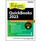 Individual Software Professor Teaches QuickBooks 2023 Tutorial Set [Digital Code]-Colourful graphics and professional narration assist learning