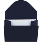 JAM Paper Plastic Business Card Case, Navy Blue, 5 Pack (291618968g)-Navy blue