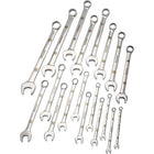 Dynamic Tools 19 Piece Metric Combination Wrench Set, Mirror Chrome Finish, 6mm - 24mm-Contains: 6, 7, 8, 9, 10, 11, 12, 13, 14, 15, 16, 17, 18, 19, 20, 21, 22, 23, 24mm