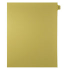 Mark Maker Legal Exhibit Index Tab Buff Single Tabs, 1/15th Cut, Letter Size, No Holes, INDEX, 25 Pack-Buff Single Tabs, 1/15th Cut
