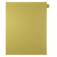 Mark Maker Legal Exhibit Index Tab Buff Single Tabs, 1/15th Cut, Letter Size, No Holes, INDEX, 25 Pack-Buff Single Tabs, 1/15th Cut