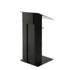 Urbann K3 Lectern No Wheels - Aluminum - Charcoal-Free standing, speaches