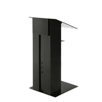 Urbann K3 Lectern No Wheels - Aluminum - Charcoal-Free standing, speaches
