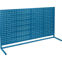 Kleton Louvered Bench Racks - Rack Only, 0 Bins, 72" W x 15" D x 40" H-Depth: 15"