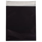 JAM Paper Enveloppes ouvertes en aluminium à fermeture « pelez et scellez », 6 1/4 x 7 7/8 po, noir, 100/paquet-Noir