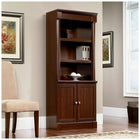 Sauder Palladia Collection Library With Doors, Select Cherry-Frame and panel doors