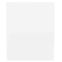 JAM Paper Plastic See Through Two Pocket Folder, Clear, 12 Pack (381Rclg)-Size: 9" x 12"