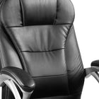Xtech Executive Comfort Office Chair with Headrest and Armrests - Black-Comfortable armrests help relieve tension in your shoulders and neck