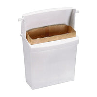 Rubbermaid Sanitary Napkin Receptacle, White-For easy and discreet disposal of feminine products