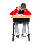 Bouncyband Student Edition for Desk, Black, 2 Sets-Bouncybands are quiet and don't disturb or distract other students