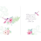 Rosedale 5" x 7" Thoughtfulness Thank You Greeting Cards And Envelopes, 12 Pack (17770)-Card shop quality greeting cards
