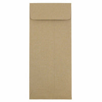 JAM Paper #11 Enveloppes commerciales avec politique - 4,5" x 10,375" - Sac en papier kraft brun - Paquet de 500-Couleur : Kraft Brun