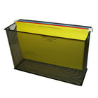 Winnable Mesh Desktop Hanging File, Legal, Black-Add a clean, distinctive look to any office Mesh enamelled wire