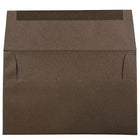 JAM Paper A10 Invitation Envelopes, 6 x 9.5, Chocolate Brown Recycled, 250 Pack (233713H)-Blank interior for personalized message