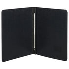 ACCO Presstex Reinforced Report Cover - Letter - Side Binding - 3" Capacity - Black-Leather embossed, coated cover stock