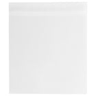 JAM Paper Cello Sleeves Envelopes with Self Adhesive Closure, 8 5/8" x 8 5/8", Clear, 100 Pack-Clear