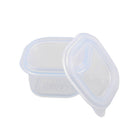 Minimal Contenants de sauce en silicone - Dégager - 180ml - Paquet de 2-Soupape de décharge de vapeur
