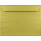 JAM Paper Booklet Envelopes - 9" x 12" - Chartreuse Green - 50 Pack -Colour: Chartreuse Green