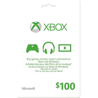 XBOX $100 Gift Card-Air Miles cannot be collected on Gift Card purchases.