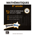 Dynamic Math Manitoba French - Grade 6-Math book contains clear and concise instructions, straightforward examples, and practice questions with answer key