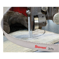 Starrett Intenss Pro-Die Saw Blades, Bi-Metal, 64-1/2" L x 1/2" W x 0.025" Thick, 10-14 Tpi - 3 Pack-Length: 64-1/2"