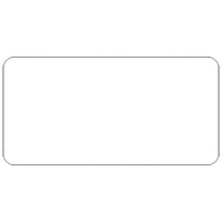 SPC Perforated Thermal Transfer Label  - 2" x 1" - 3" Core - White - 500 Pack-Label Description White Thermal