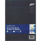 Hilroy Studio Pro Drawing Book, 9” x 12”, 50 Sheets-Excellent for pencil, charcoal and pastel artwork