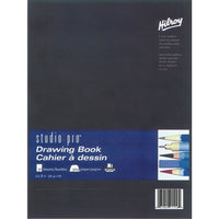 Hilroy Studio Pro Drawing Book, 9” x 12”, 50 Sheets-Excellent for pencil, charcoal and pastel artwork